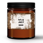 Natural Wax Candle in Amber Jar (9oz)