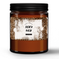 Natural Wax Candle in Amber Jar (9oz)